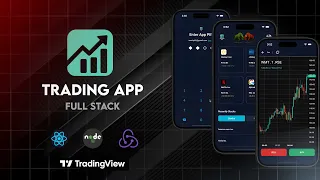 Full-Stack Trading App React Native Node js Real-Time Charts