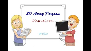 2D Array Program Diagonal Sum in Java Rupesh Dey