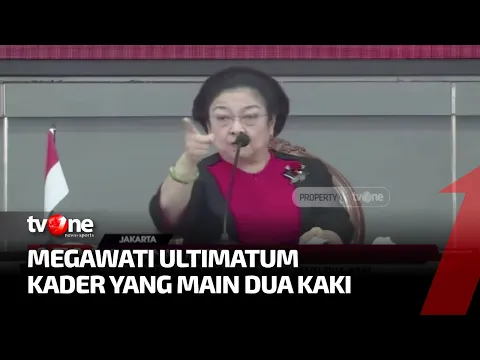 Megawati Ultimatum Kader dalam Rakernas: "Manuver Dua Kaki, Mundur Atau Dipecat"