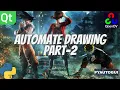 Paint using Python - Part 2 Simple Python Tutorial to Draw Images OpenCV PyAutoGUI Tutorial