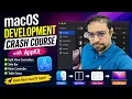macOS Development Crash Course How to build Apps for Mac AppKit SplitViews - Course 1