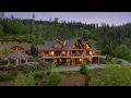 Inside this MAGICAL Mountain Lodge with STUNNING Mount Shasta Views