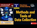 Methods and Tools of Data Collection Grade 9 Computer Science Punjab Textbook Board