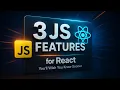 3 JavaScript Features You Need To Know For React