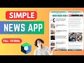 1 News App Jetpack Compose Android Studio Tutorial 2024