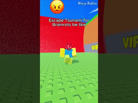 Roblox Escape Tsunami For Brainrots Be Lile #roblox #robloxmemes