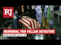 LIVE Memorial services for fallen Metro Detective Justin Terry