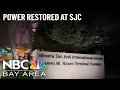 Power Restored Following Outage at San Jose Airport s