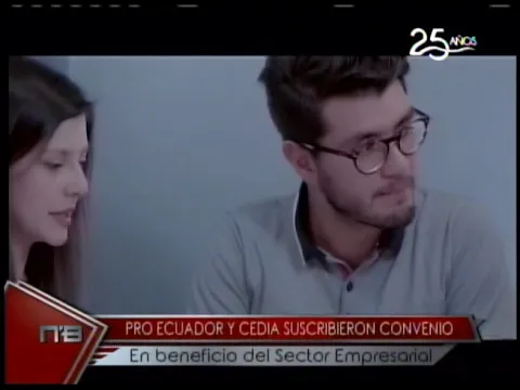 Pro Ecuador y CEDIA suscribieron convenio en beneficio del sector empresarial
