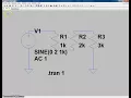 Transient analysis in LTspice