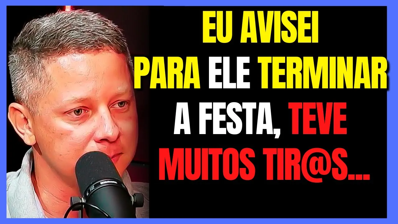 COMO ACABAR COM UMA FESTA, QUEIROZ PODCAST, PODCAST POLICIAL