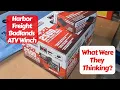 Harbor Freight Badlands ATV Winch - What were they thinking