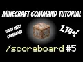 Player Food Detection in Minecraft Scoreboard Command Tutorial 1 14