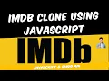 IMDb App Clone usin Java Script OMDB Api