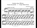 Mendelssohn - Songs without Words Op. 19 No. 1 (Gortler)