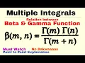 21 Relation between Beta and Gamma Functions Problem-1