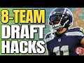 8-Team Fantasy Football Mock Draft Best PPR Draft Strategy