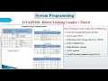 Direct Linking Loader Part 6 System Programming