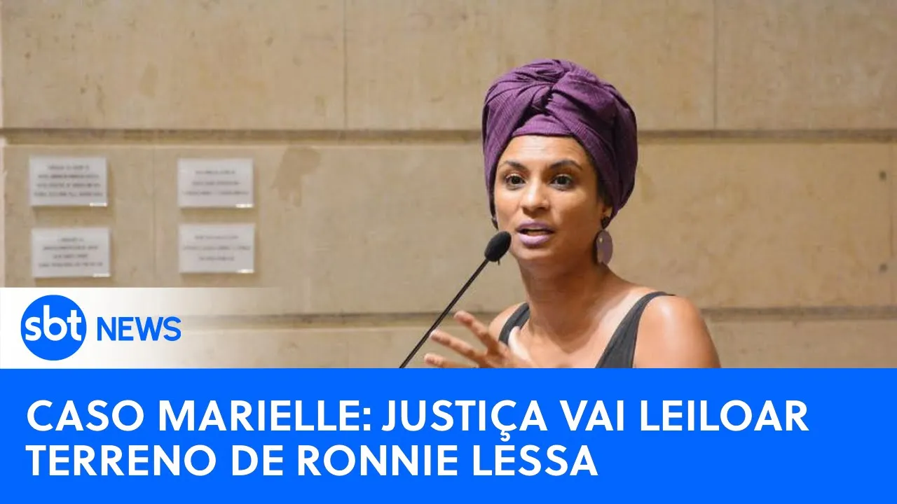 ???? SBT News na TV | Justiça do Rio decide leiloar terreno de acusado de matar Marielle Franco