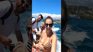 Puerto Rico bouncy ride @TaylorsTravels @Babewheresmypassport #sailing