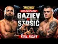 Shamil Gaziev vs Darko Stosic BRAVE Serbia Full Fight UFC Fight Week
