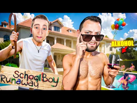 Video Thumbnail: Otec ma Bije REMEŇOM Lebo PIJEM ALKOHOL v Schoolboy Runaway v Minecraft