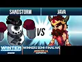 Sandstorm vs Java - Winners Semi-Final