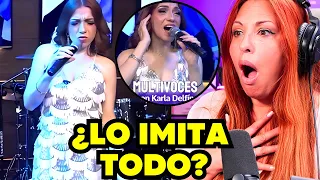 Ella es la MEJOR IMITADORA DE MÉXICO ! Cómo puede copiar hasta ESTO.....