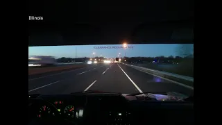 Driving Tucson to Chicago overnight in Tulsa