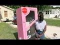 Franklin student arrives to prom in life size Barbie box