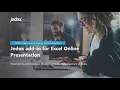 Office Add-ins demo on Office JS from Jedox