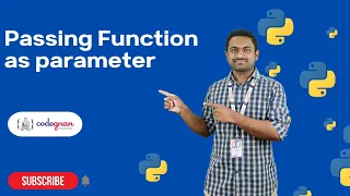 Passing function as Parameter in Python Python Tutorials - 2022 Codegnan