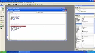 Visual Basic Programming Part 5 Option Explicit and User Defined Variables
