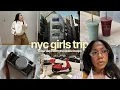a few days in nyc shopping new restaurants a quick getaway vlog