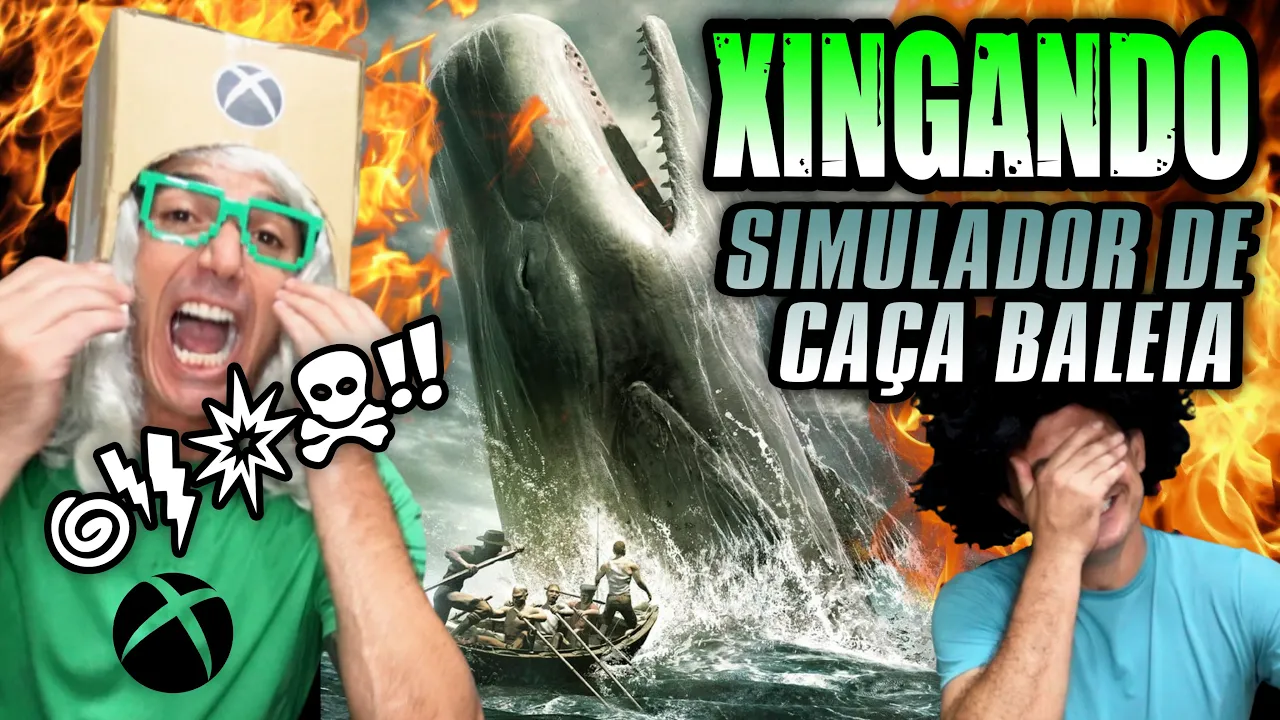 XINGANDO o Simulador de Caça Baleias - Irmãos Piologo Games ???? XBOX Sereis X Essex: The Whale Hunter