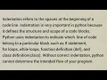 Python Indentation Level 1 Problem 1