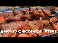Smoked Chicken Quarters Lexington Pit Boss 540