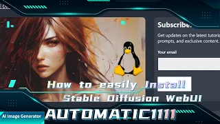 How to easily Install Stable Diffusion WebUI AUTOMATIC1111 AI Image Generator