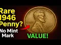 1946 PENNY NO MINT MARK COIN - RARE ERROR OR COMMON WHEAT PENNIES WORTH MONEY TODAY