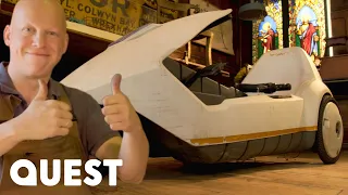 Drew Turns A £300 Sinclair C5 Into A Speed Machine | Salvage Hunters The Restorers