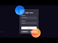 Glassmorphism Login Page Using HTML CSS Tutorial Web Development