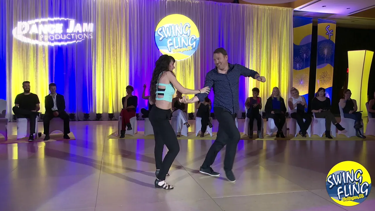 Swing Fling 2019 Invitational Jack & Jill Jason Marker & Stacy Kay