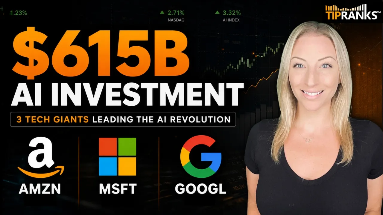 $615 Billion: Inside the AI Spending Spree Behind 3 'Strong Buy' Stocks!