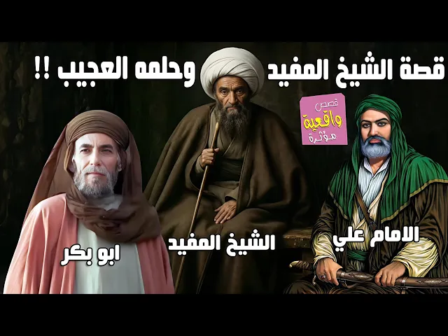 ⁣قصة الشيخ المفيد والحلم العجيب !!! ابو بكر والامام علي عليه السلام