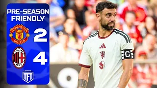 AC MIlan Amorim DESTROY United Man United 2-4 AC Milan Highlights