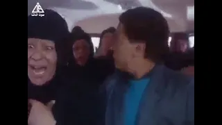 يلهوااااي   ست بتصرخ وتصوت في عزاء جنب عادل امام دندنها