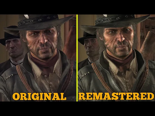 Red Dead Redemption "Remastered" vs Original Xbox One Enhanced Early Graphics Comparison