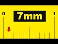 Where Is 7 Millimeters 7mm on a Ruler or Tape Measure