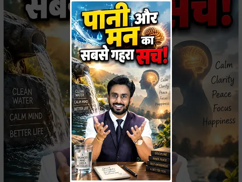 पानी और मन का सबसे गहरा सच!  | By Mahendra Dogney #tatvam #innerpeace  #mentalstrength