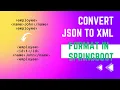 Convert Default JSON to XML format in spring boot